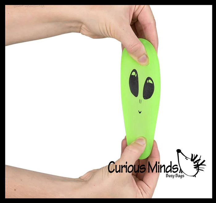1 Alien Sugar Ball - Thick Glue/Gel Stretch Ball - Squishy