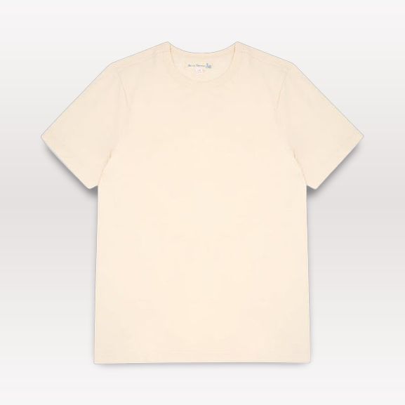 1950s Loopwheeled Classic Fit Lightweight T-Shirt - Nature