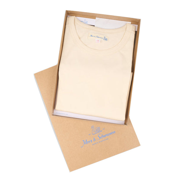 1950s Loopwheeled Classic Fit Lightweight T-Shirt - Nature