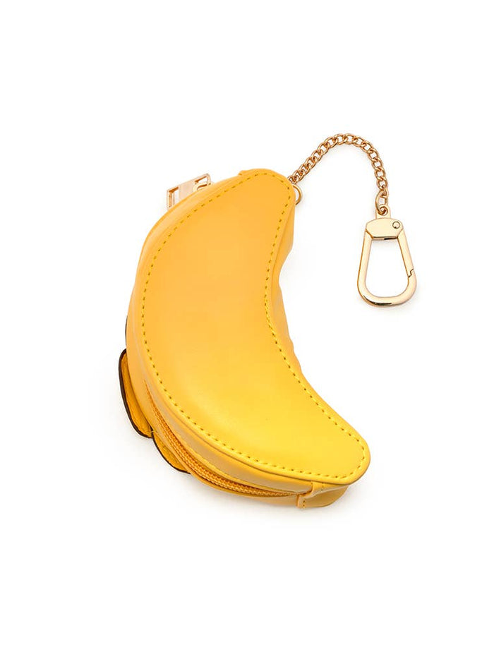 2-in-1 Bag Charm & Reusable Shopper Bag - Croissant Pastry
