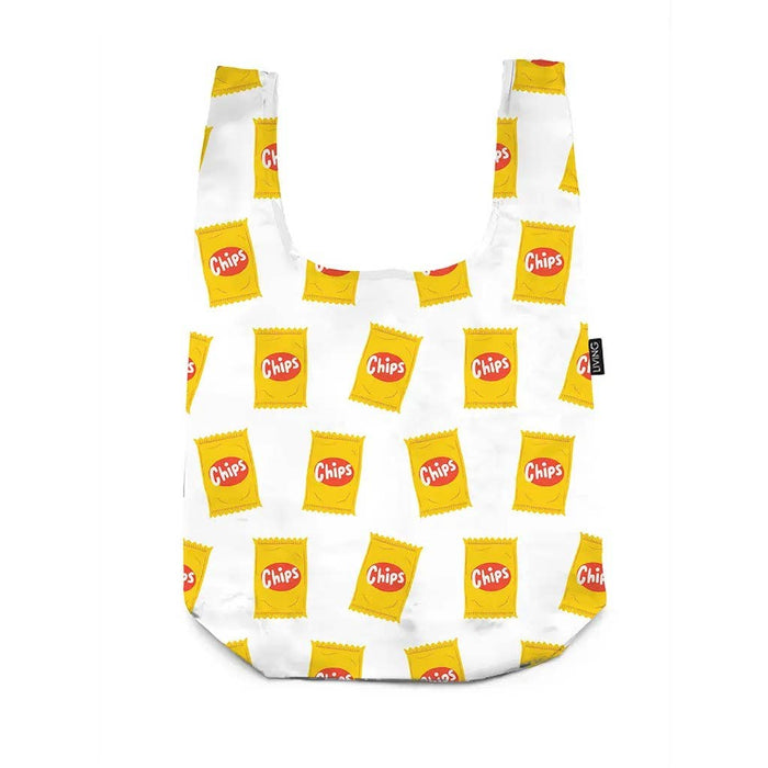 2-in-1 Bag Charm & Reusable Shopper Bag - Potato Chips
