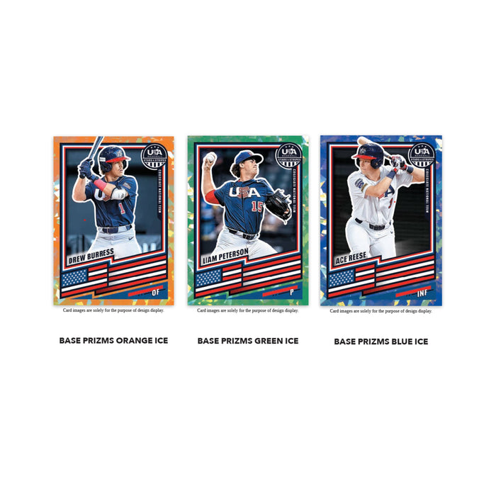 2026 Panini USA Stars & Stripes Prizm Baseball 40ct. Mega Bx