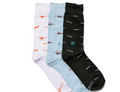3 Pairs of Organic Socks in Gift Box that protect Animals