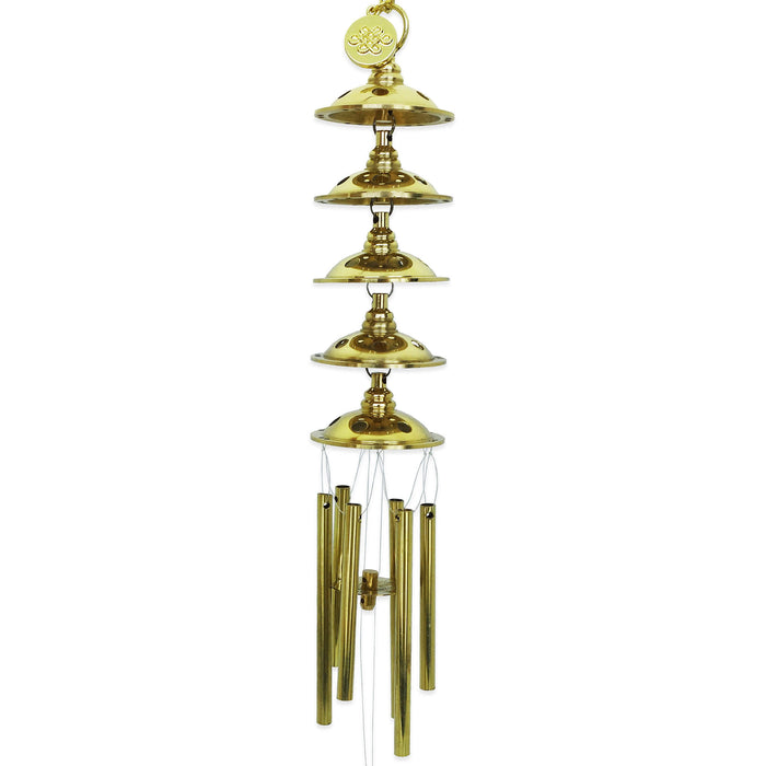 5-Tiers 6-Rods Bagua-Wulou Windchime