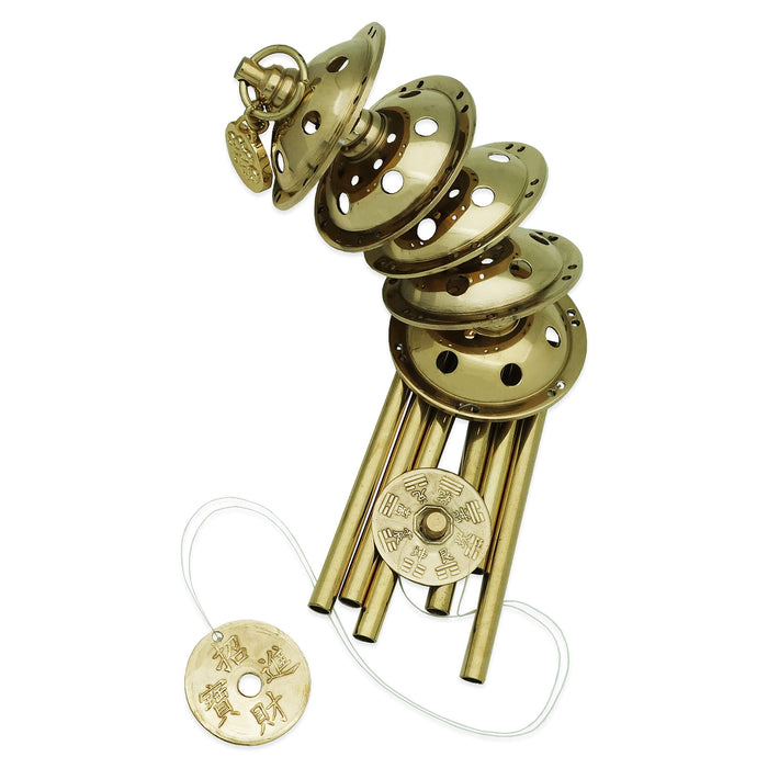 5-Tiers 6-Rods Bagua-Wulou Windchime