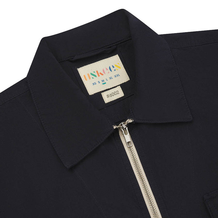 6002 Lightweight Zip-Front Jacket - Midnight Blue