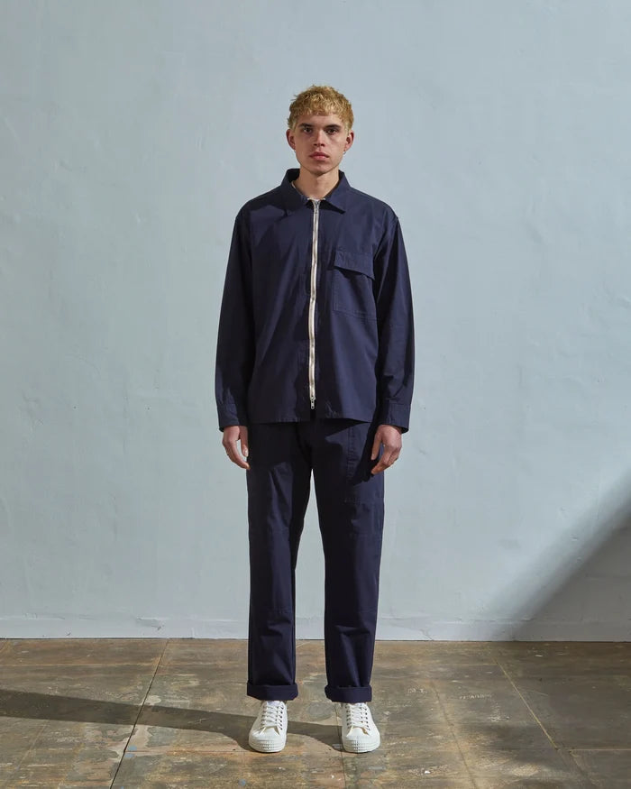6002 Lightweight Zip-Front Jacket - Midnight Blue