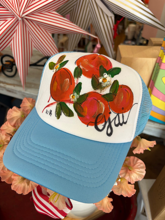 Hand Paited Trucker Hats