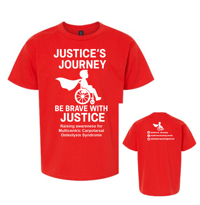 Adult and Youth Red Tee