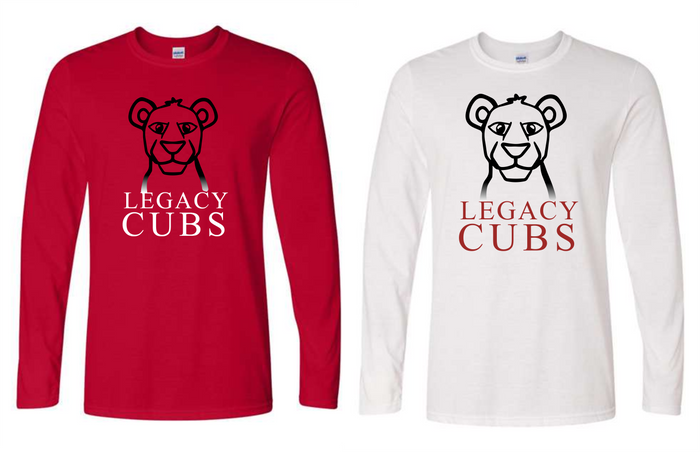 Adult Cubs Long Sleeve Tee