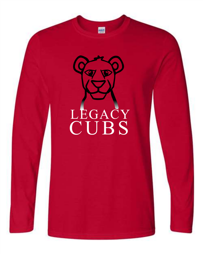 Adult Cubs Long Sleeve Tee