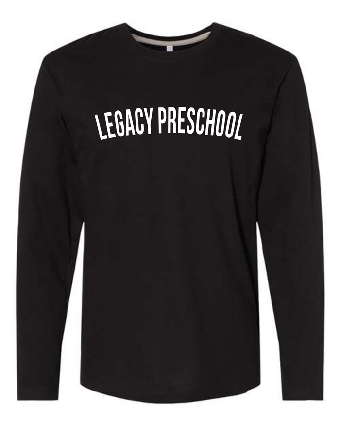 Adult Long Sleeve Preschool Tee