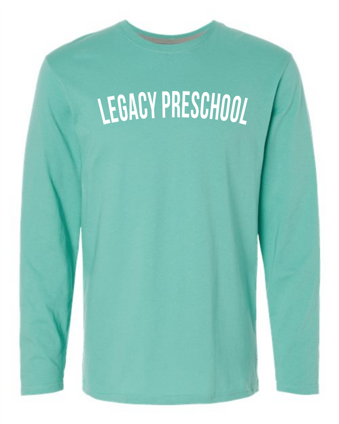 Adult Long Sleeve Preschool Tee