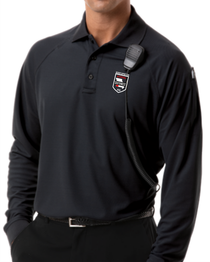 Adult Long Sleeve Tactical Polo