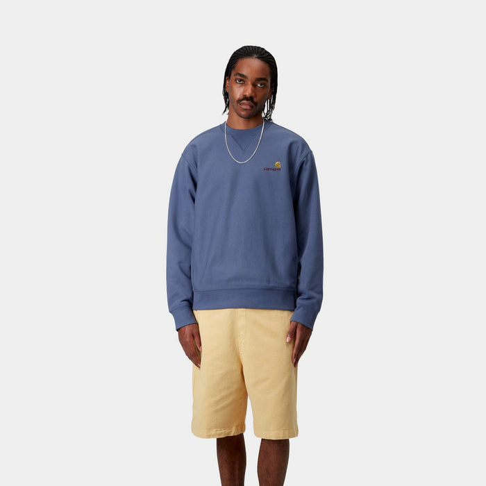 American Script Sweat - Blue Iris
