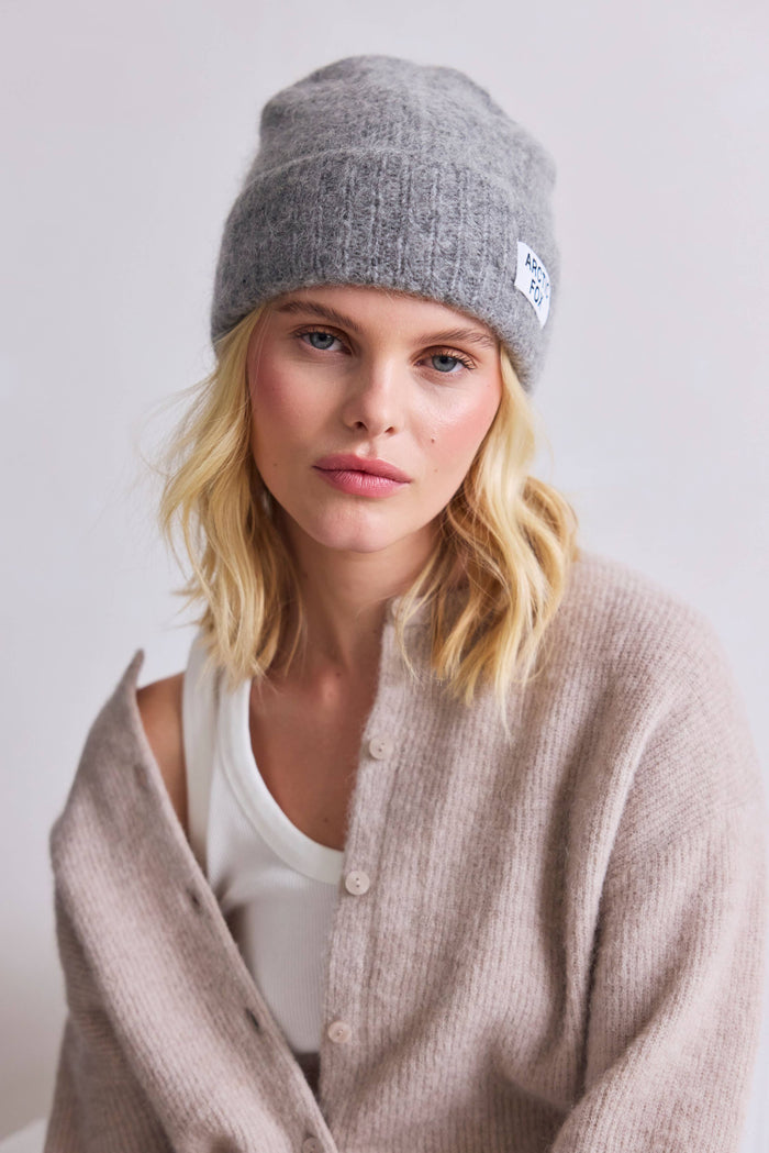 Arctic Fox & Co. - North America - The Mohair Beanie - Arctic Grey