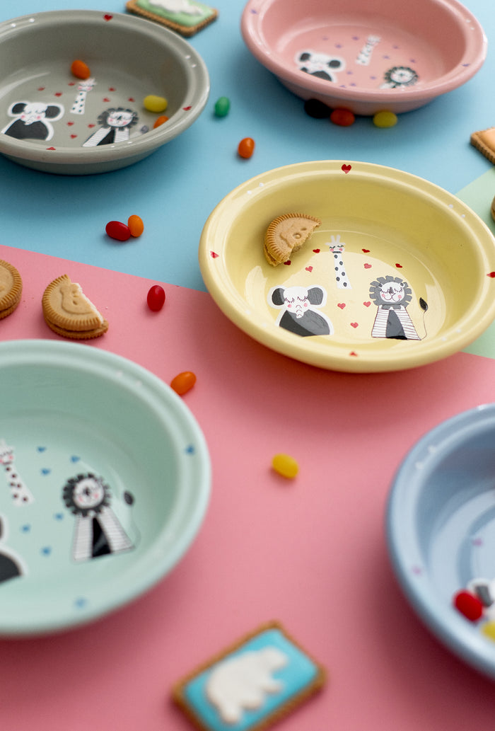 Baby Neo Safari Enamel Bowl