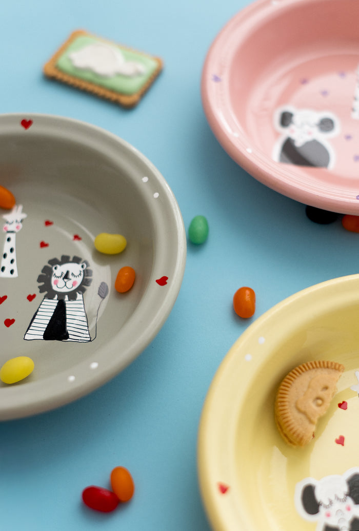 Baby Neo Safari Enamel Bowl