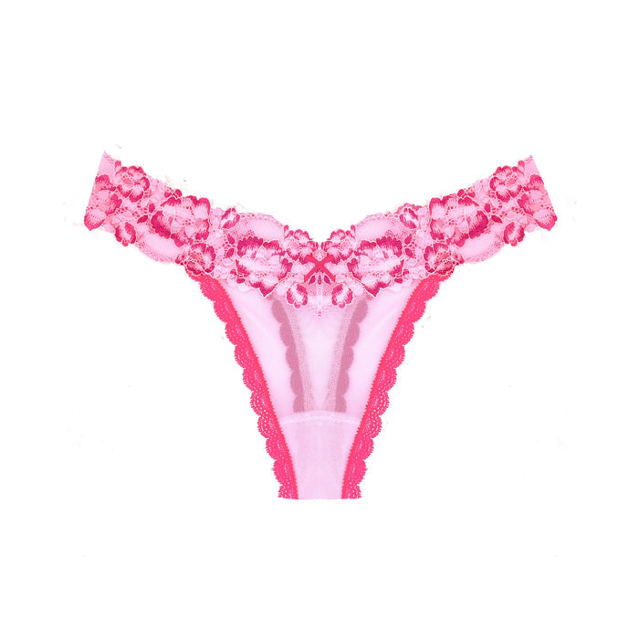 Barely There Thong in Pretty in Pink - Takkleberry