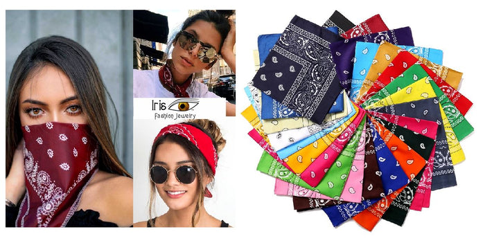 BD35 Assortment of 12 Bandanas