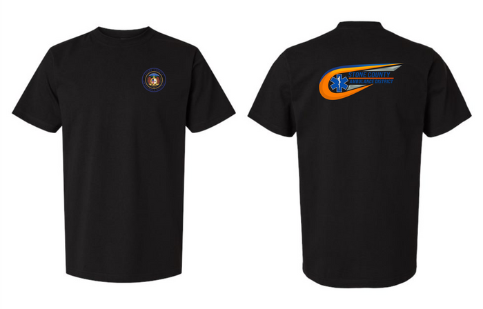 Bella Canvas Black T-Shirt- Seal & SCAD