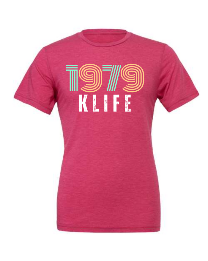 Bella Canvas Tri-Blend Tee 1979 Retro