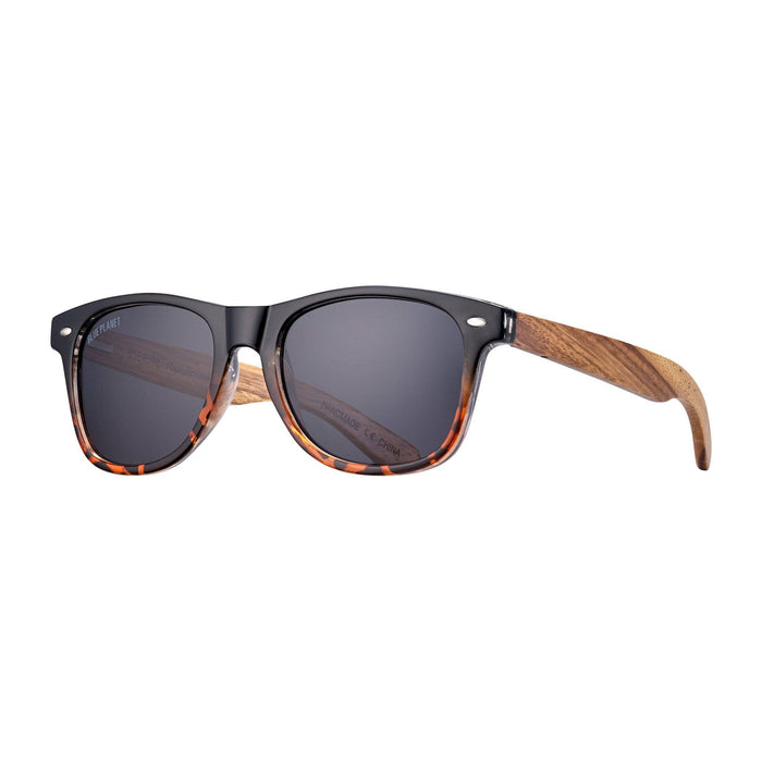 Bodie - Onyx To Walnut Tortoise / Smoke Polarized Lens
