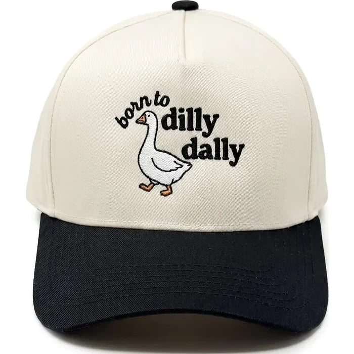 Born To Dilly Dally - Black/Beige