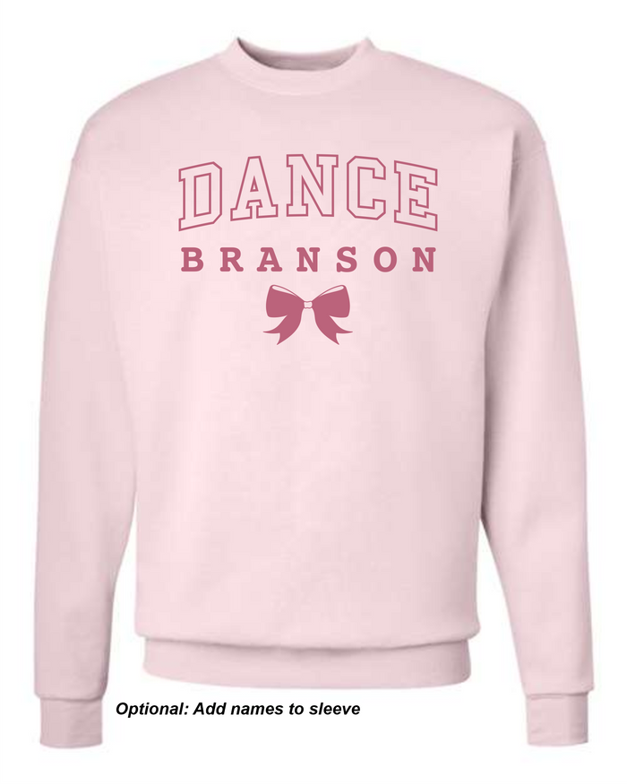 Bow Sweatshirt-Youth and Adult