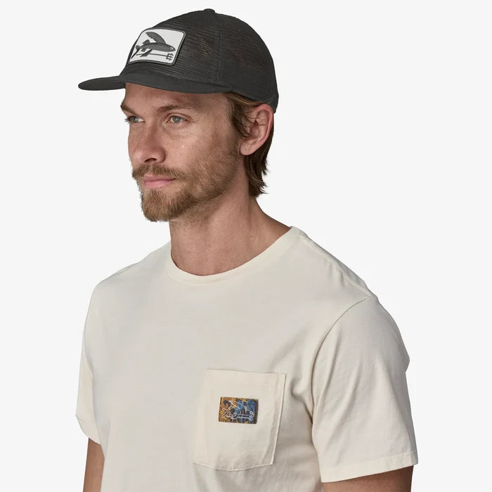 Breezefarer Cap - Flying Fish Fork Black