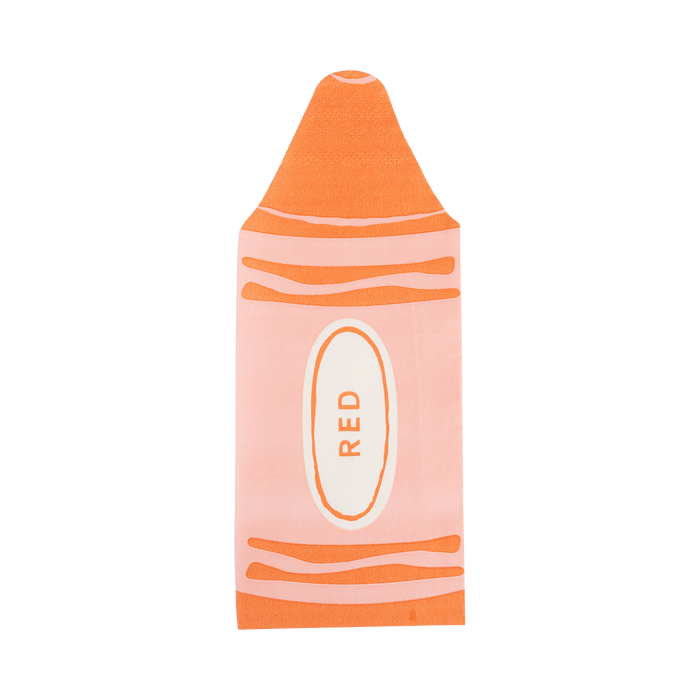 BTS1237 - Crayon Shaped Dinner Napkin Set