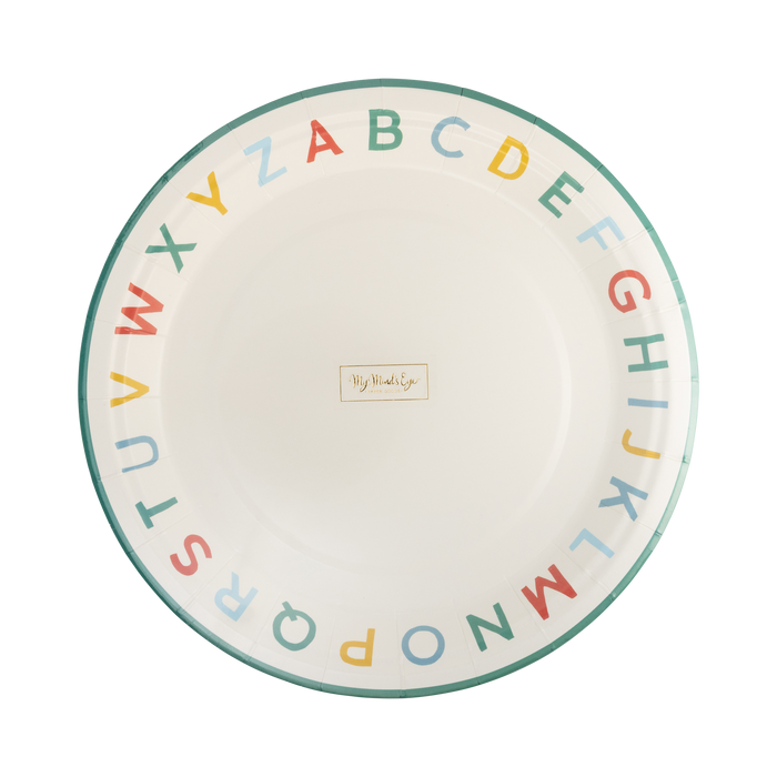 BTS1243 - Alphabet Plate