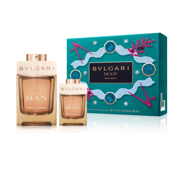 Bvlgari Man Terrae Essence EDP 2-Piece Gift Set For Men