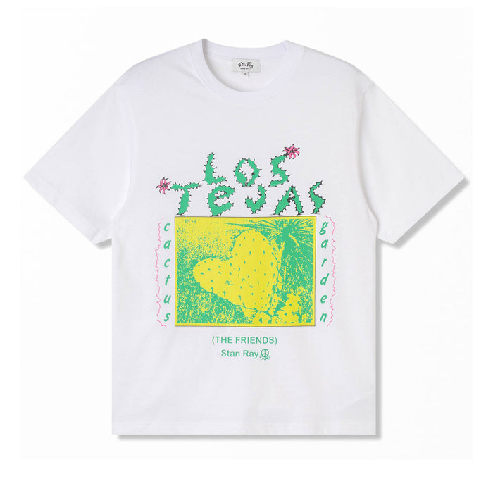 Cactus Garden Tee - White