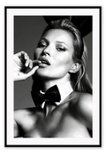 Canvas Print 50x70cm / Black Playboy Moss Playboy Moss Wall Art : Ready to hang framed artwork. Brand