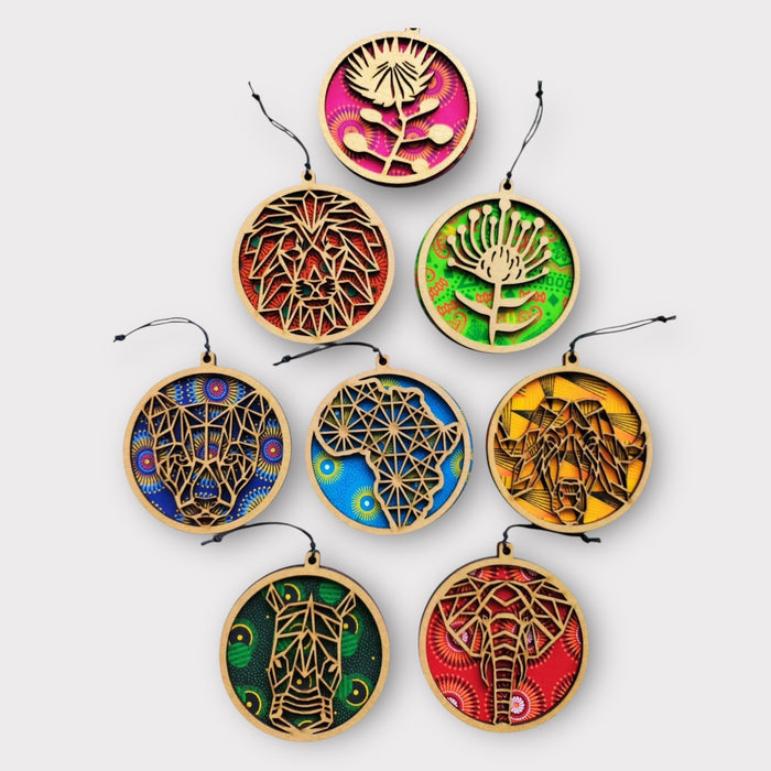Cape Laser Cut Christmas Bauble Decoration
