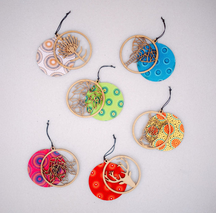 Cape Laser Cut Christmas Bauble Decoration