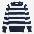 Carrol Raglan Knit - Carbon Stripe
