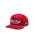 Catalina Hat Dark Seas Red