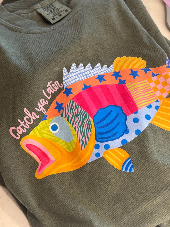 Catch Ya Later Bass Graphic Tee