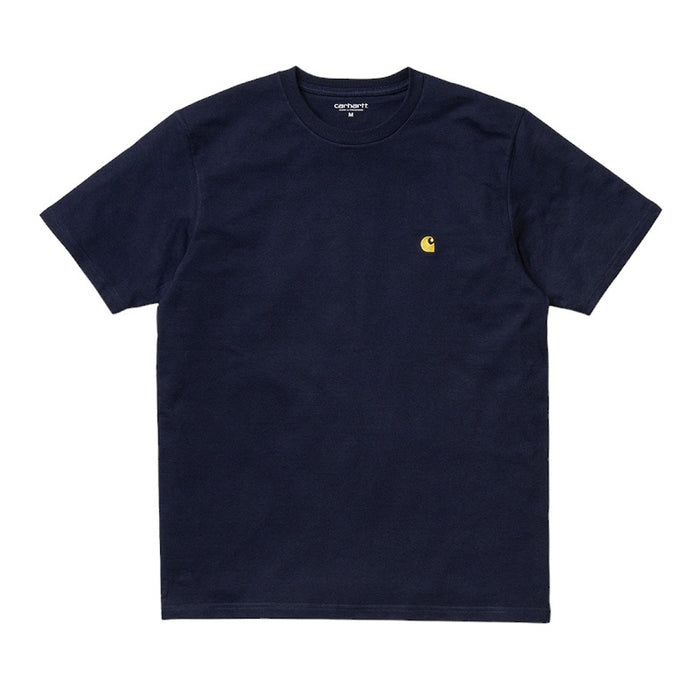 Chase T-Shirt - Dark Navy / Gold