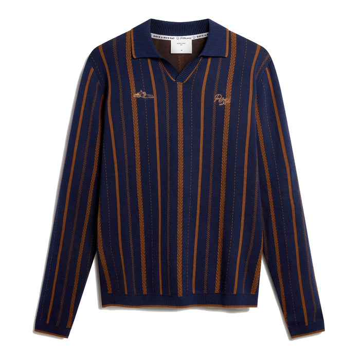 Citation Knitted Football Shirt - Navy