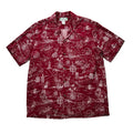 Classic Aloha Shirt - Journey To Hawaii Burgundy