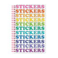 Colorful Reusable Sticker Book