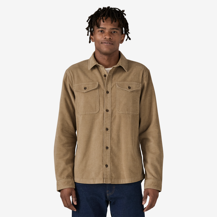 Corduroy Shirt - Seabird Grey