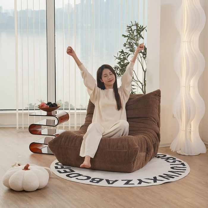 Cruz Giant Bean Bag Sofa Couch Canva Home