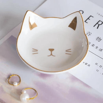 Cute Cat Decorative Jewelry/Trinket Dish