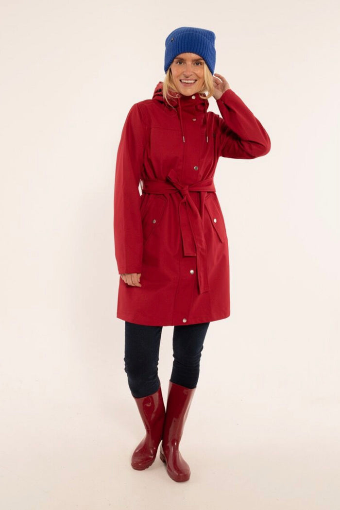 Danefæ København Danedreamlover Raincoat Dark Red