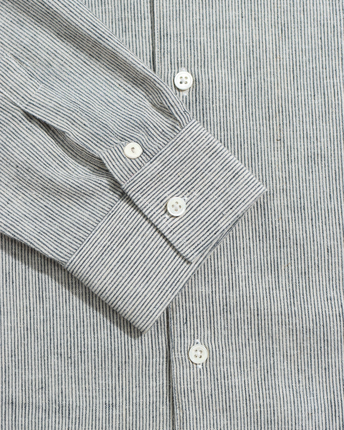 Day Shirt- Stone Stripe