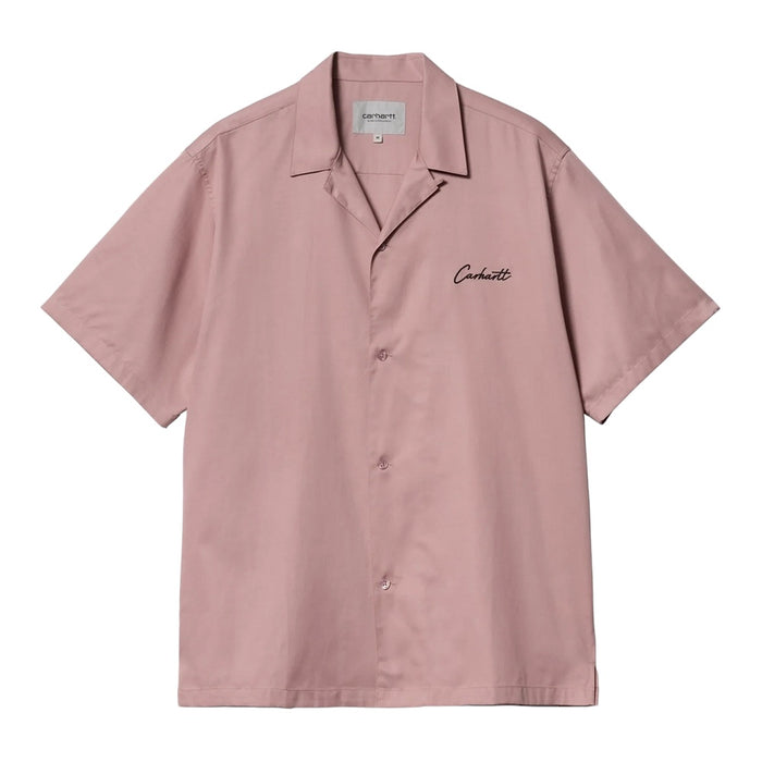 Delray Shirt - Glassy Pink / Black